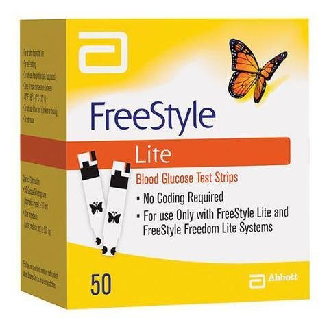 Unopened diabetic test strip boxes in acceptable condition for purchase